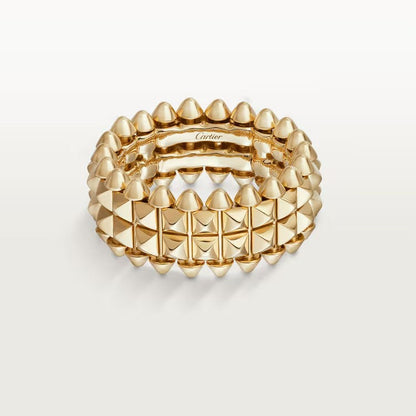 [Dawnora Jewelry]CLASH 9.2MM DOUBLE ROW RING