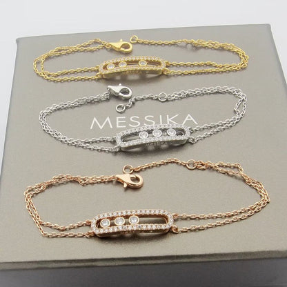 [Dawnora Jewelry] Move Classique pavé bracelet