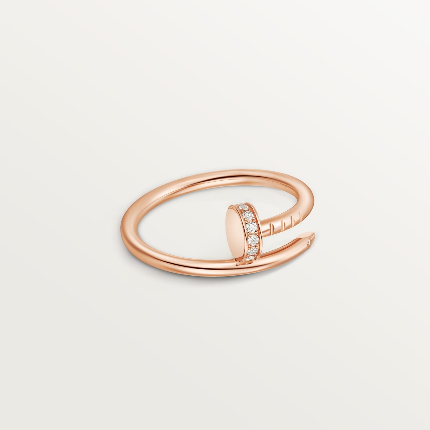 [Dawnora Jewelry]JUSTE 1.8MM HALF DIAMOND RING