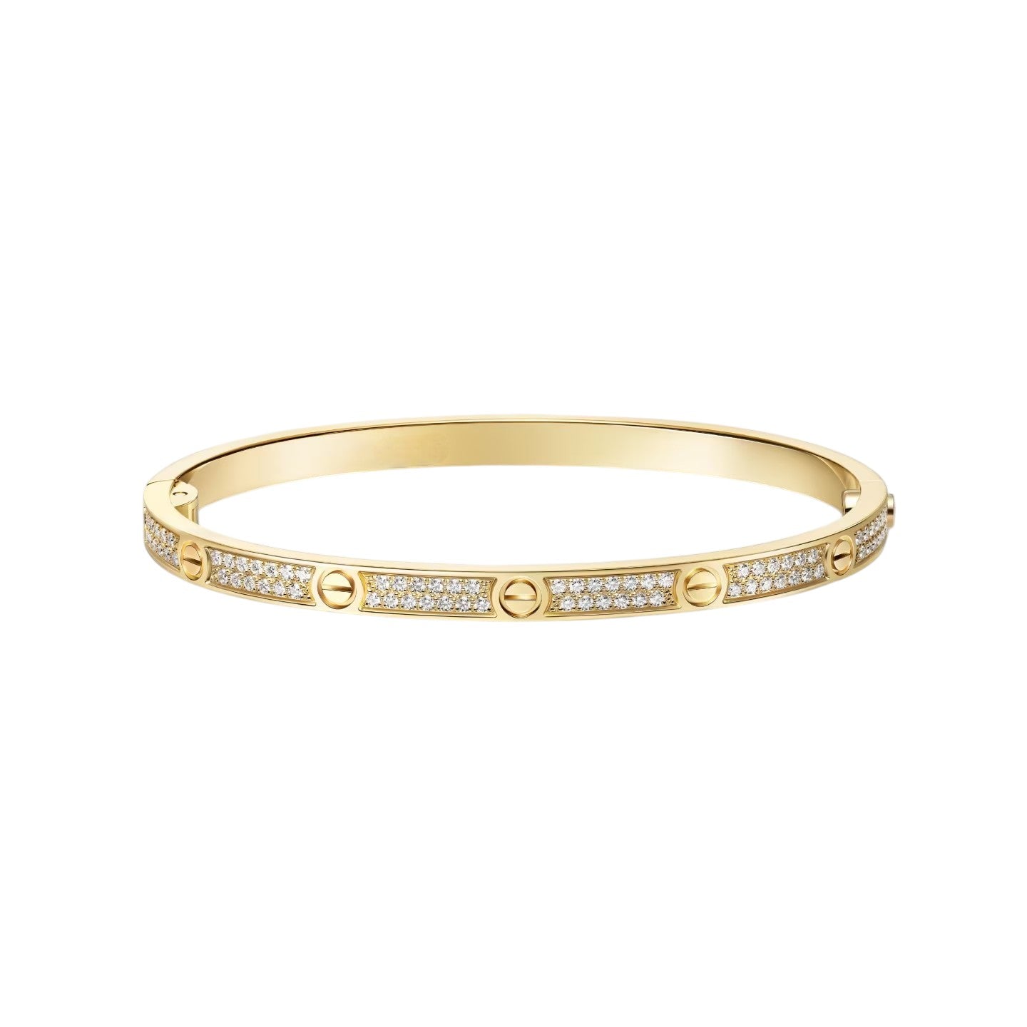 [Dawnora Jewelry]LOVE BRACELET 3.65MM DIAMOND-PAVED
