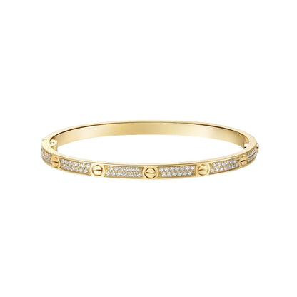 [Dawnora Jewelry]LOVE BRACELET 3.65MM DIAMOND-PAVED