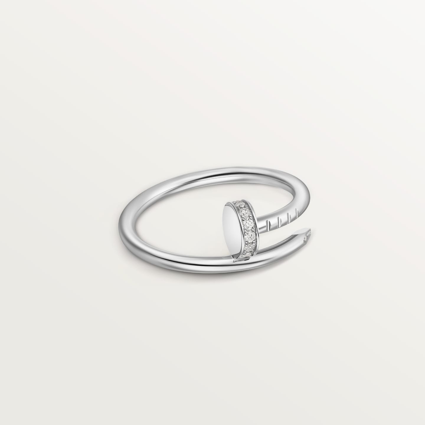 [Dawnora Jewelry]JUSTE 1.8MM HALF DIAMOND RING