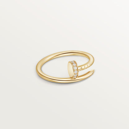 [Dawnora Jewelry]JUSTE 1.8MM HALF DIAMOND RING