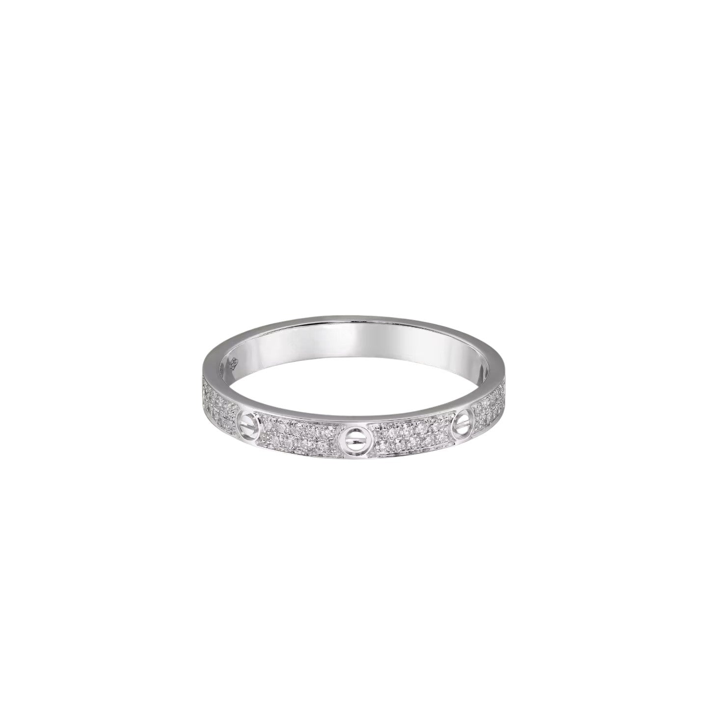 [Dawnora Jewelry]LOVE RING 2.65MM DIAMOND
