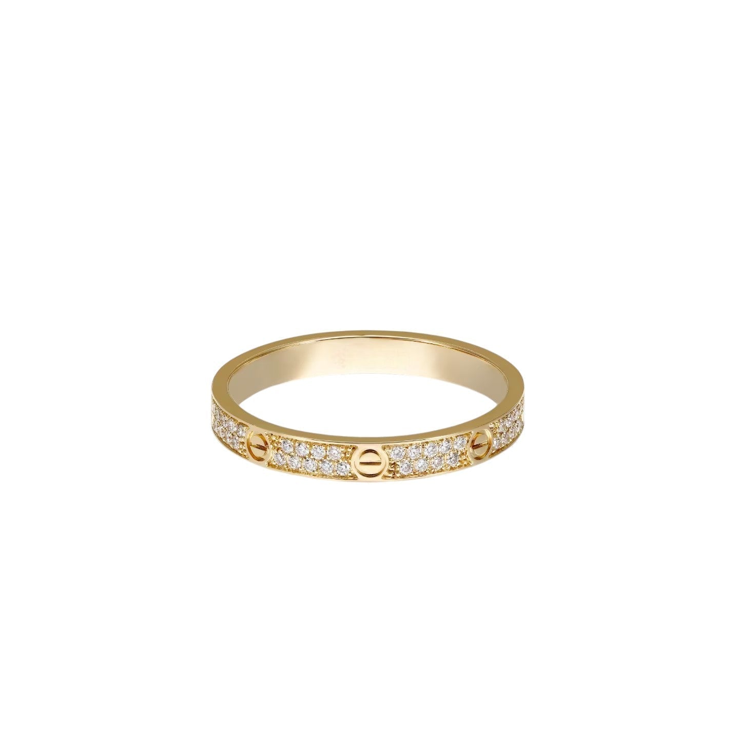 [Dawnora Jewelry]LOVE RING 2.65MM DIAMOND