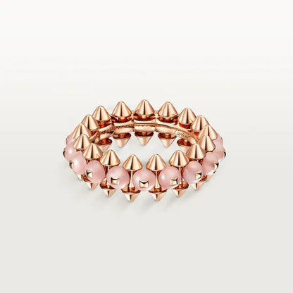 [Dawnora Jewelry]CLASH 7.9MM AGATE CHALCEDONY RING