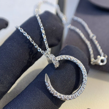 [Dawnora Jewelry]JUSTE NECKLACE SILVER DIAMONDS