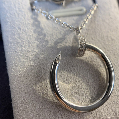 [Dawnora Jewelry]JUSTE NECKLACE SILVER