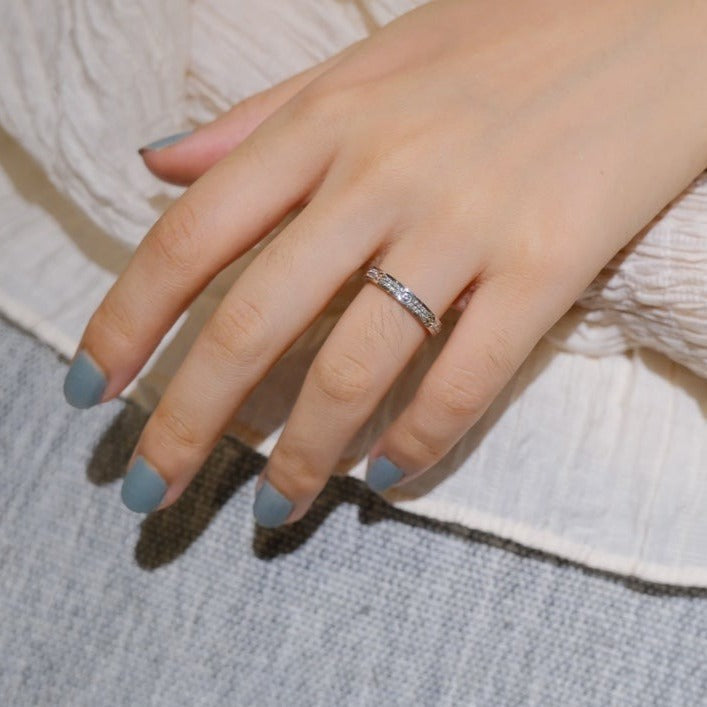 [Dawnora Jewelry]LOVE RING 2.65MM DIAMOND