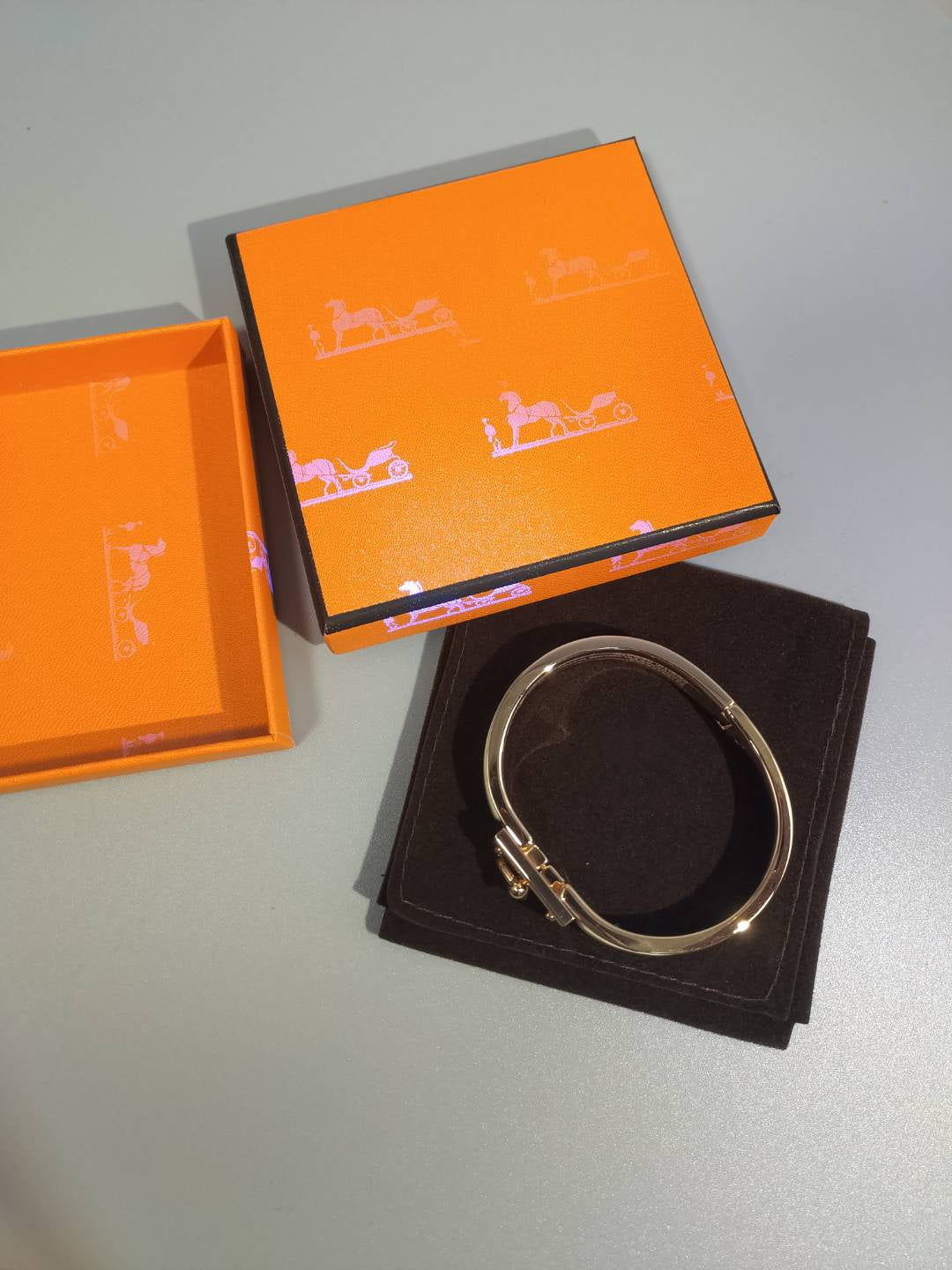 [Dawnora Jewelry]H ORANGE BRACELET