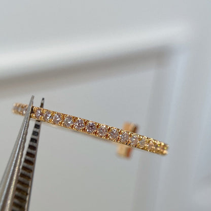 [Dawnora Jewelry]T RING DIAMOND PINK GOLD