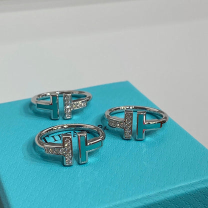 [Dawnora Jewelry] WIRE TURQUOISE DIAMOND RING SILVER