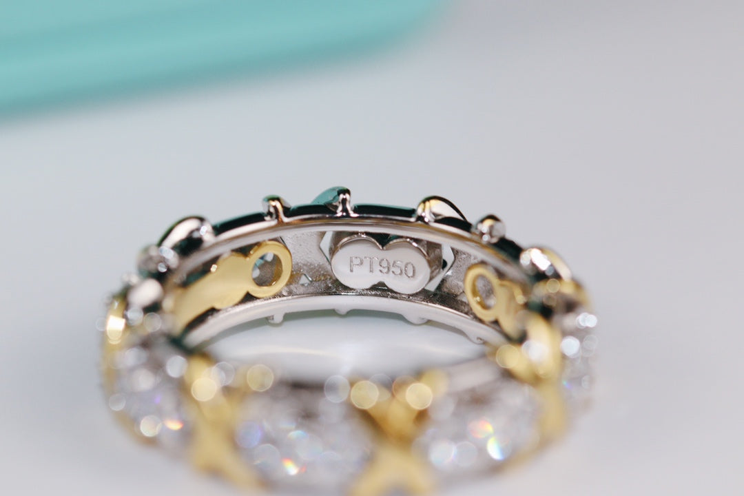 [Dawnora Jewelry]SIXTEEN STONE RING GOLD