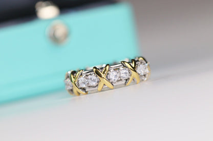 [Dawnora Jewelry]SIXTEEN STONE RING GOLD