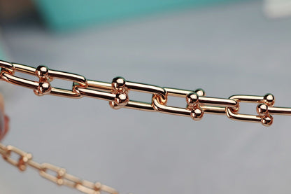 [Dawnora Jewelry]HARDWEAR LINK GOLD NECKLACE