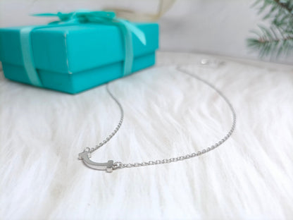 [Dawnora Jewelry]MINI SMILE PEDANT NECKLACE