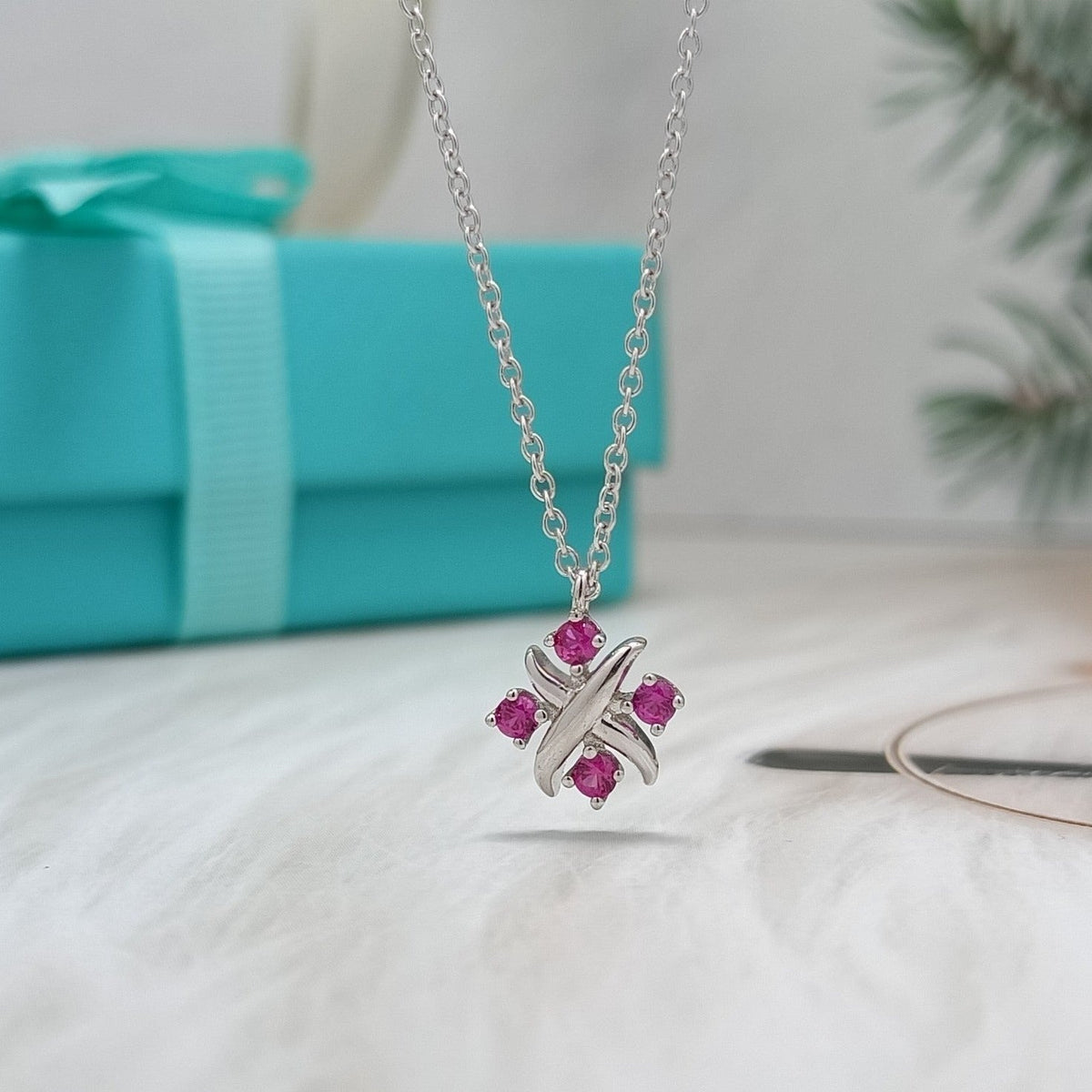 [Dawnora Jewelry]PINWHEEL NECKLACE DIAMOND