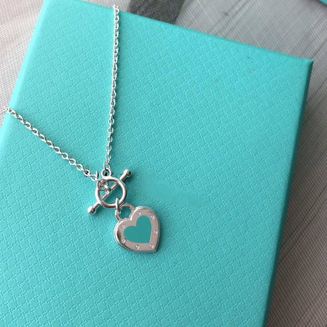 [Dawnora Jewelry]LOVE HEART BLUE BRACELET
