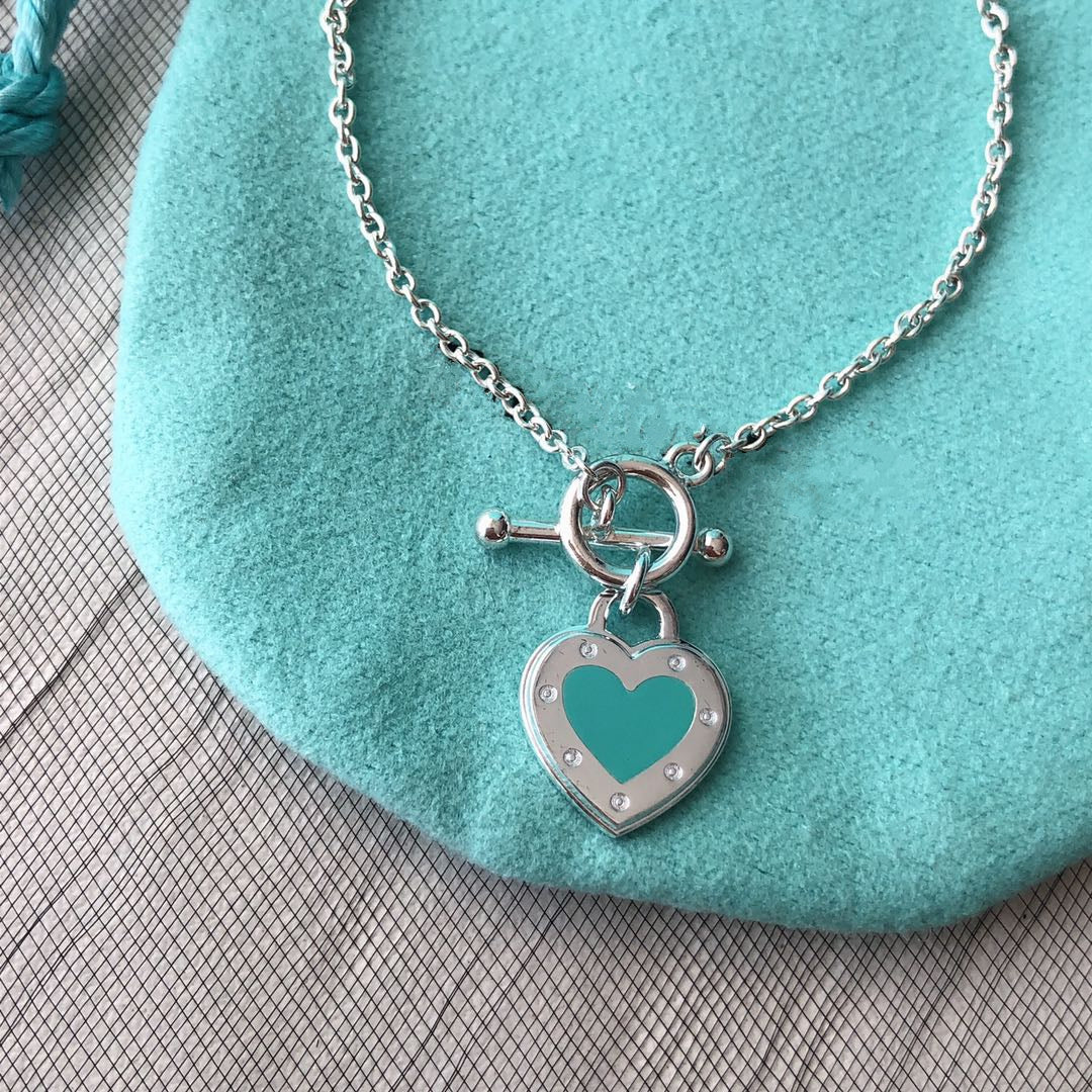 [Dawnora Jewelry]LOVE HEART BLUE BRACELET