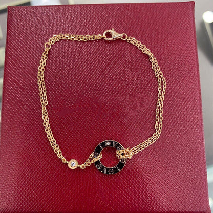[Dawnora Jewelry]LOVE BRACELET 2 DIAMOND