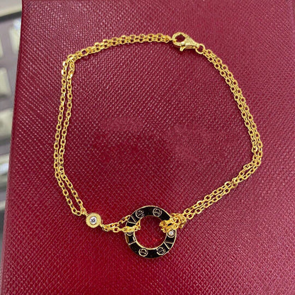 [Dawnora Jewelry]LOVE BRACELET 2 DIAMOND
