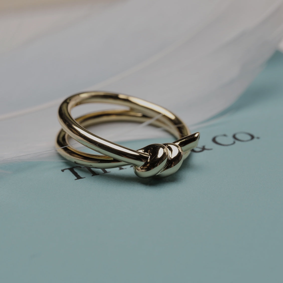 [Dawnora Jewelry]KNOT RING GOLD