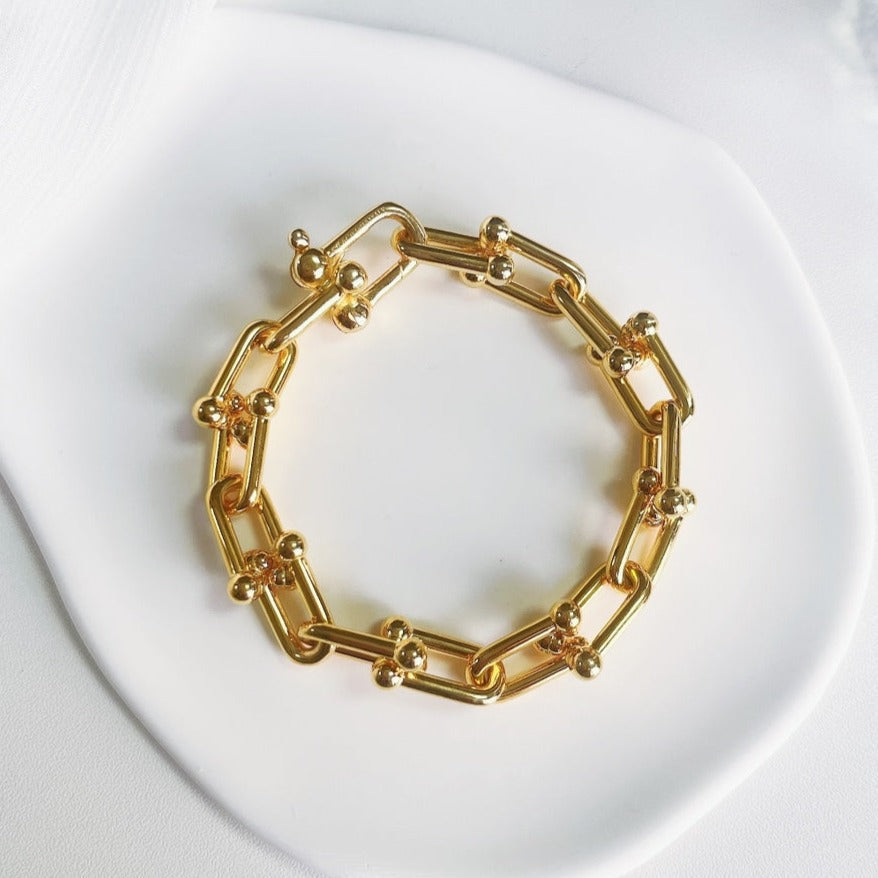 [Dawnora Jewelry]HARDWEAR GOLD BRACELET