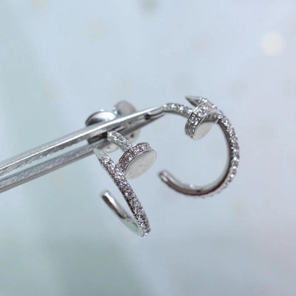 [Dawnora Jewelry]JUSTE FULL DIAMOND SMALL EARRINGS