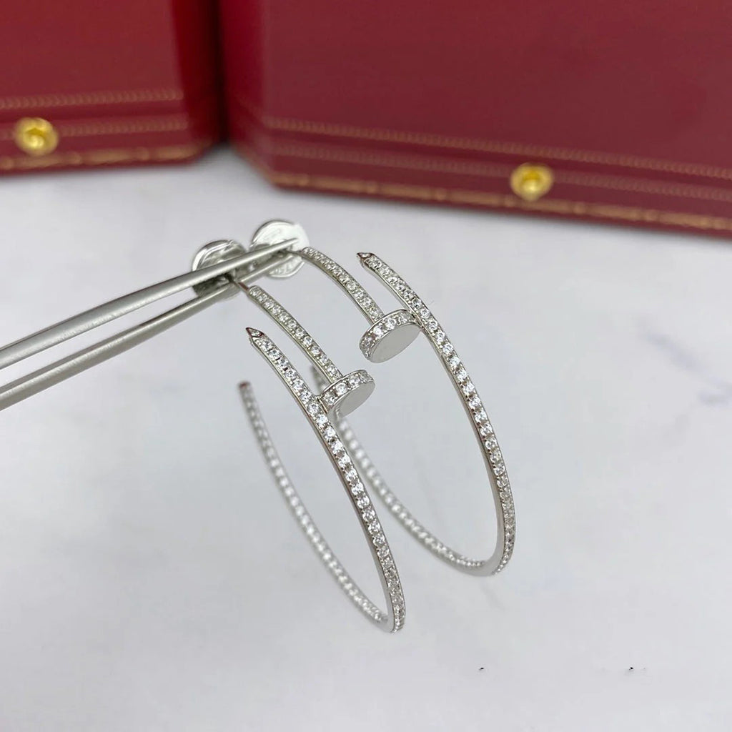 [Dawnora Jewelry]JUSTE FULL DIAMOND LARGE EARRINGS