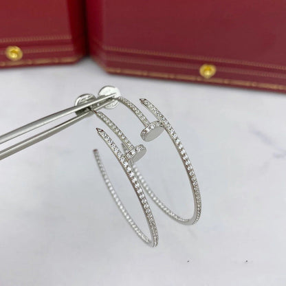 [Dawnora Jewelry]JUSTE FULL DIAMOND LARGE EARRINGS