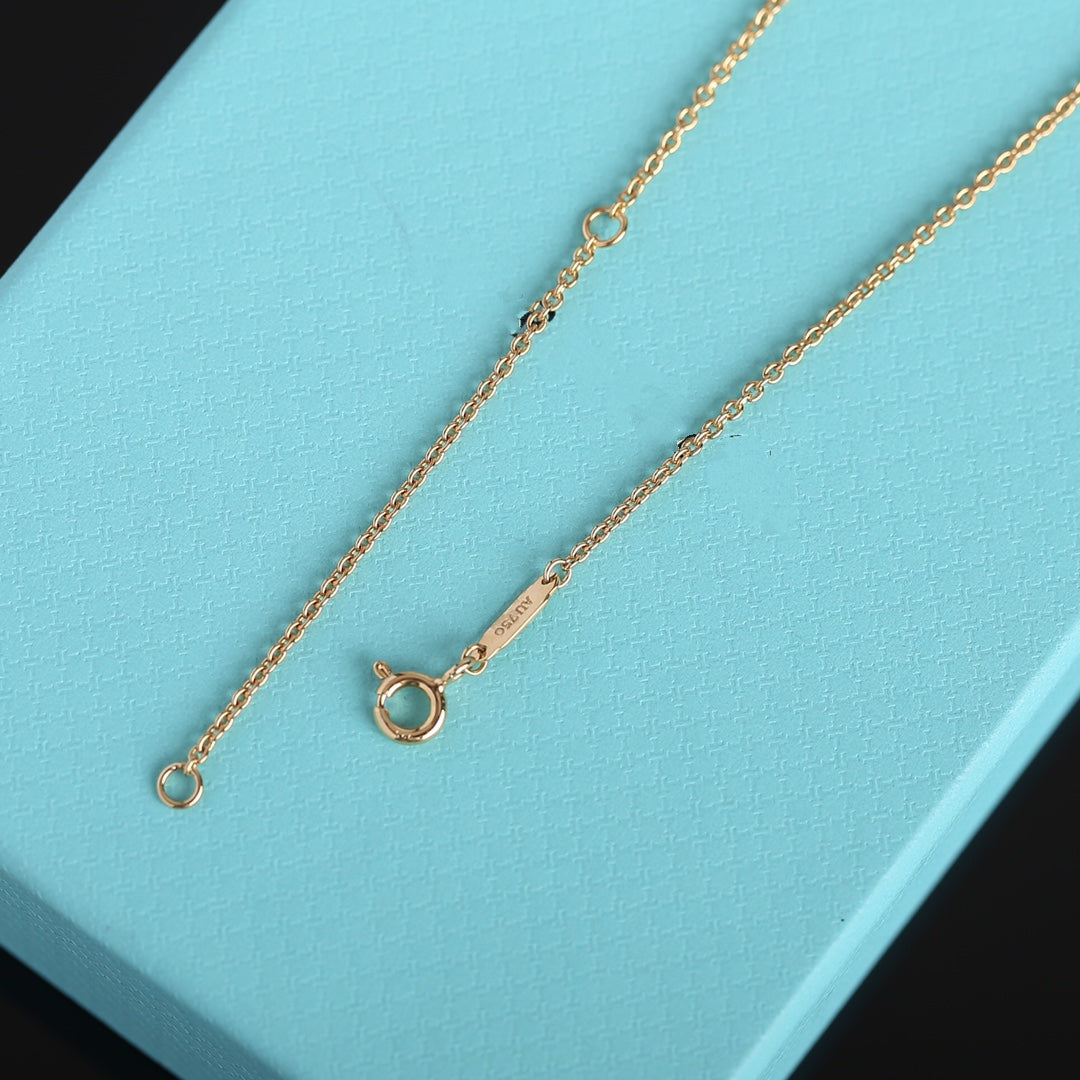 [Dawnora Jewelry]KNOT NECKLACE GOLD
