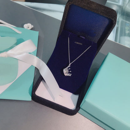 [Dawnora Jewelry]CROWN PEDANT NECKLACE