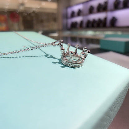 [Dawnora Jewelry]CROWN PEDANT NECKLACE