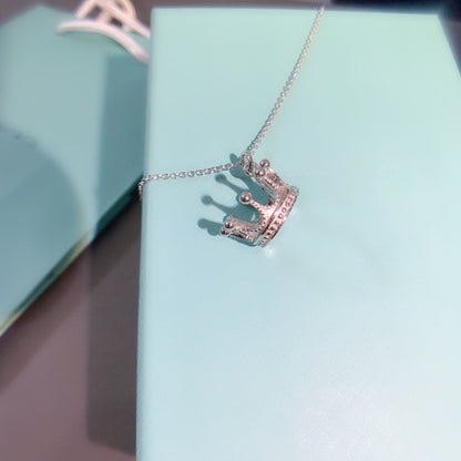 [Dawnora Jewelry]CROWN PEDANT NECKLACE