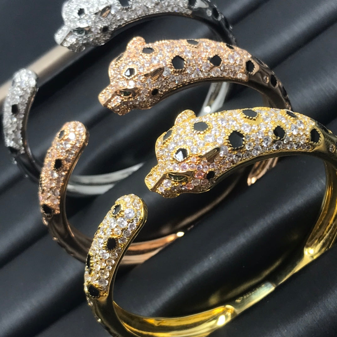 [Dawnora Jewelry]PANTHERE BIG BRACELET DIAMONDS