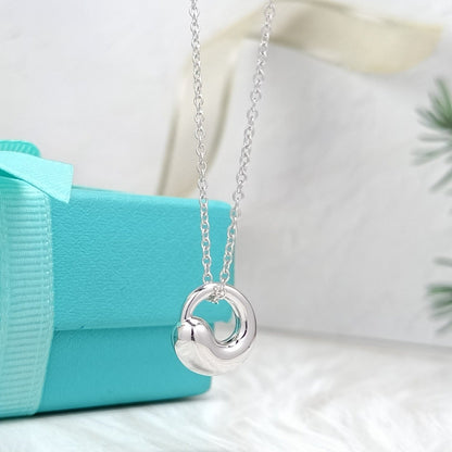 [Dawnora Jewelry]SNAIL PEDANT SILVER NECKLACE