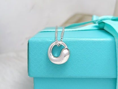 [Dawnora Jewelry]SNAIL PEDANT SILVER NECKLACE