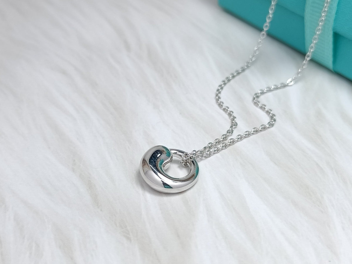 [Dawnora Jewelry]SNAIL PEDANT SILVER NECKLACE
