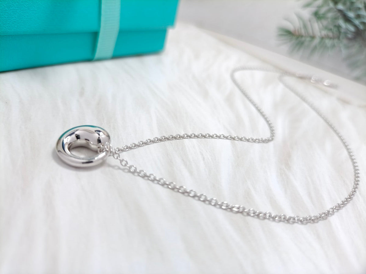 [Dawnora Jewelry]SNAIL PEDANT SILVER NECKLACE