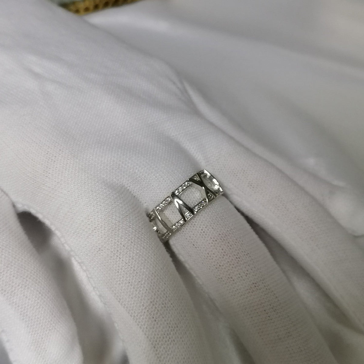 [Dawnora Jewelry]ATLAS LARGE OPEN DIAMOND RING