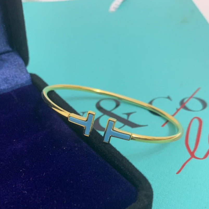 [Dawnora Jewelry]T BRACELET 1.8MM TURQUOISE