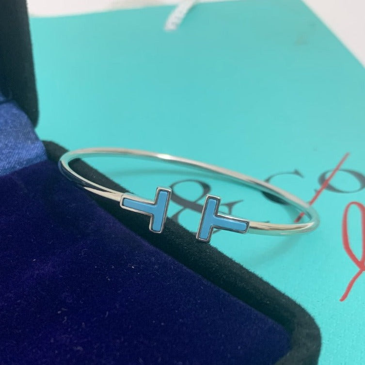 [Dawnora Jewelry]T BRACELET 1.8MM TURQUOISE