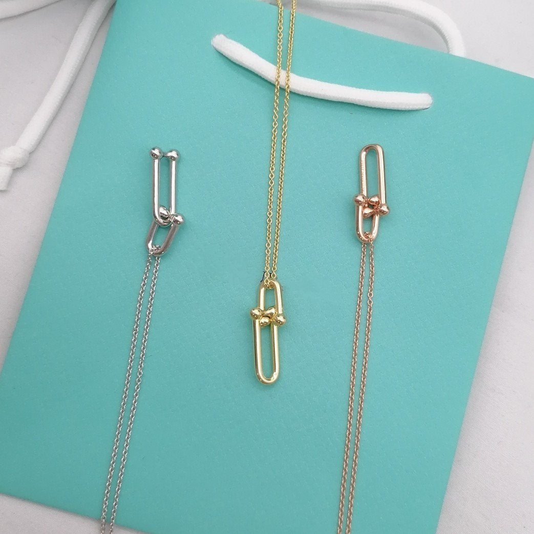 [Dawnora Jewelry]HARDWEAR GOLD DROP PEDANT NECKLACE