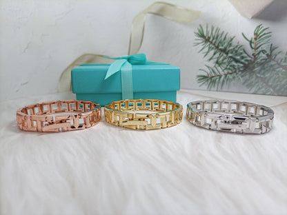 [Dawnora Jewelry]T TRUE NARROW BRACELET