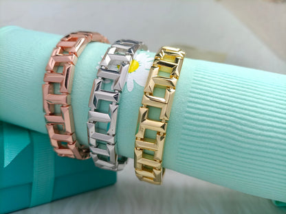 [Dawnora Jewelry]T TRUE NARROW BRACELET