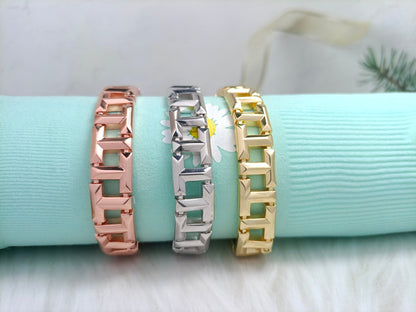 [Dawnora Jewelry]T TRUE NARROW BRACELET