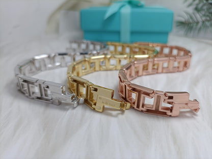 [Dawnora Jewelry]T TRUE NARROW BRACELET