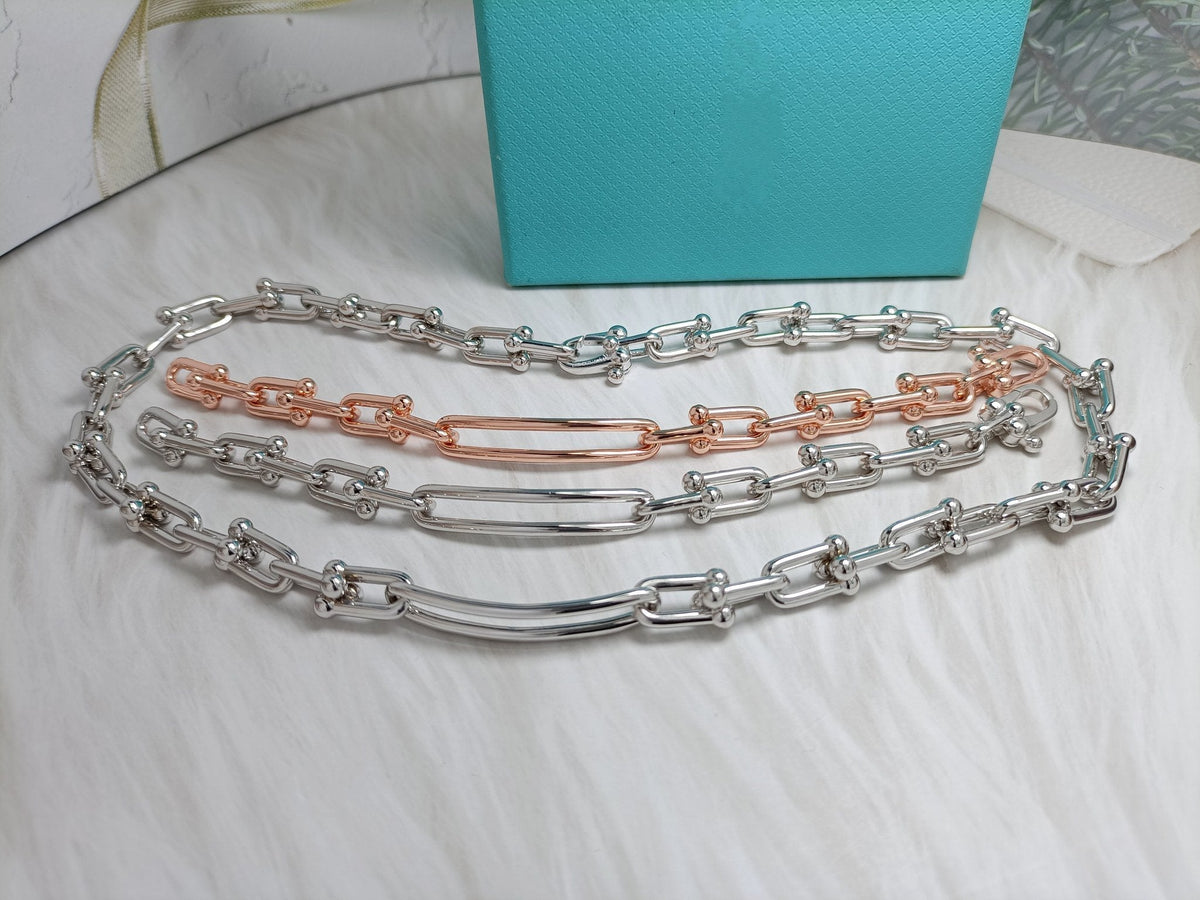 [Dawnora Jewelry]HARDWEAR LONG CHAIN BRACELET