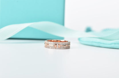 [Dawnora Jewelry]T WIRE DIAMOND RING