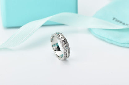 [Dawnora Jewelry]T WIRE DIAMOND RING